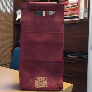 WILL Leather Goods Red Wine Tote $210.00 MSRP NWT